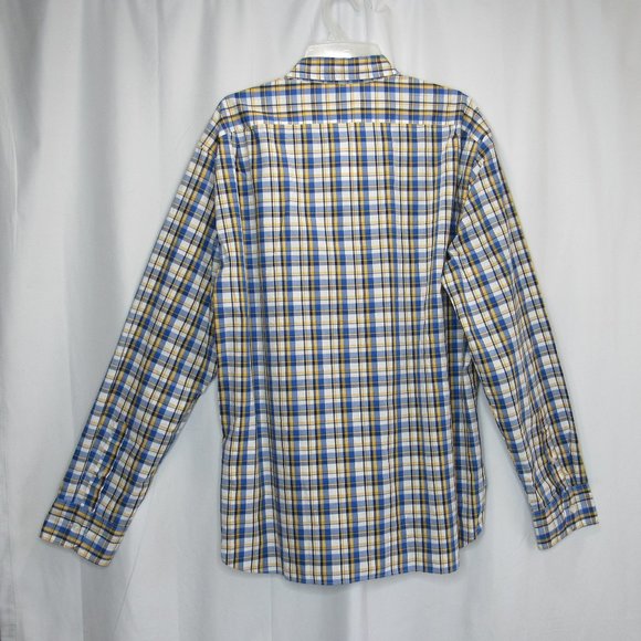 J.Crew Factory Men’s Slim Plaid Flex Casual Shirt Size XXL - Picture 3 of 10
